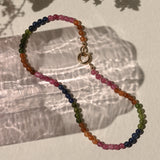 Gemstone Necklace | Rainbow Jade
