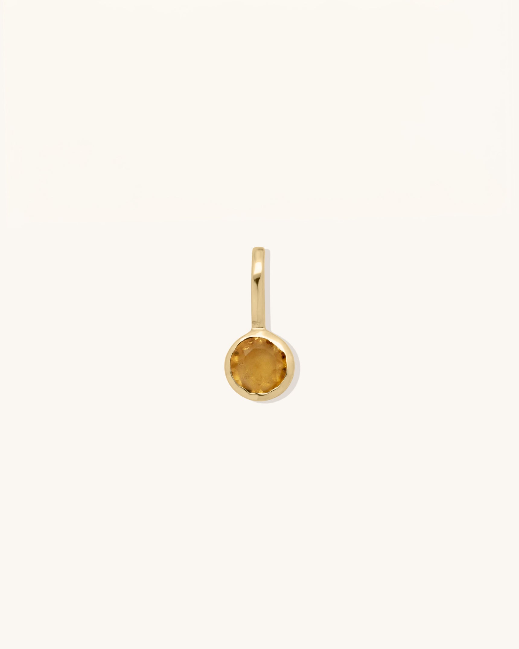 Round Bezel Pendant