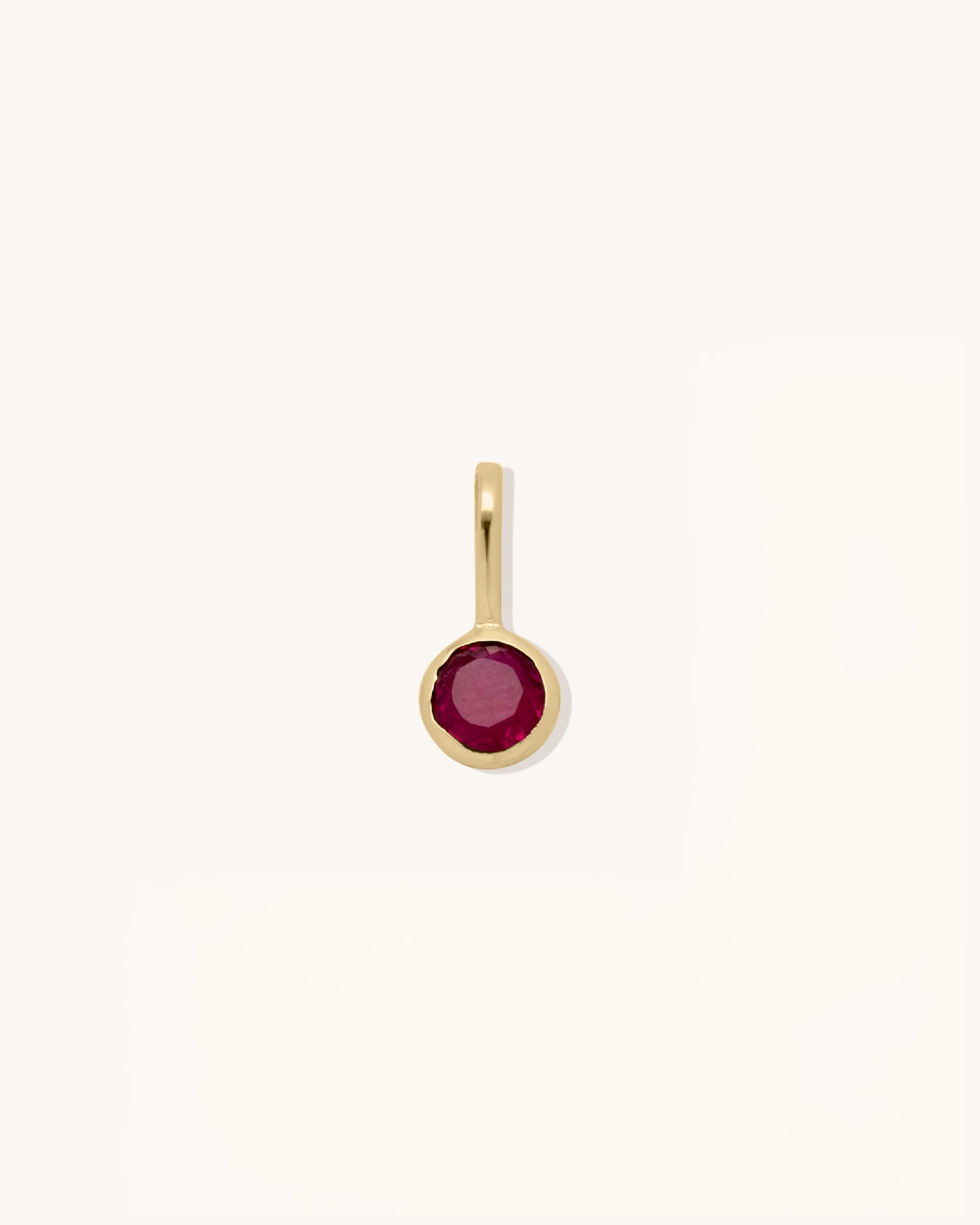 Round Bezel Pendant