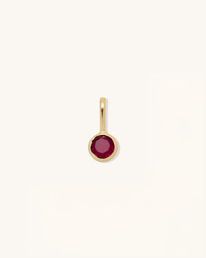 Round Bezel Pendant