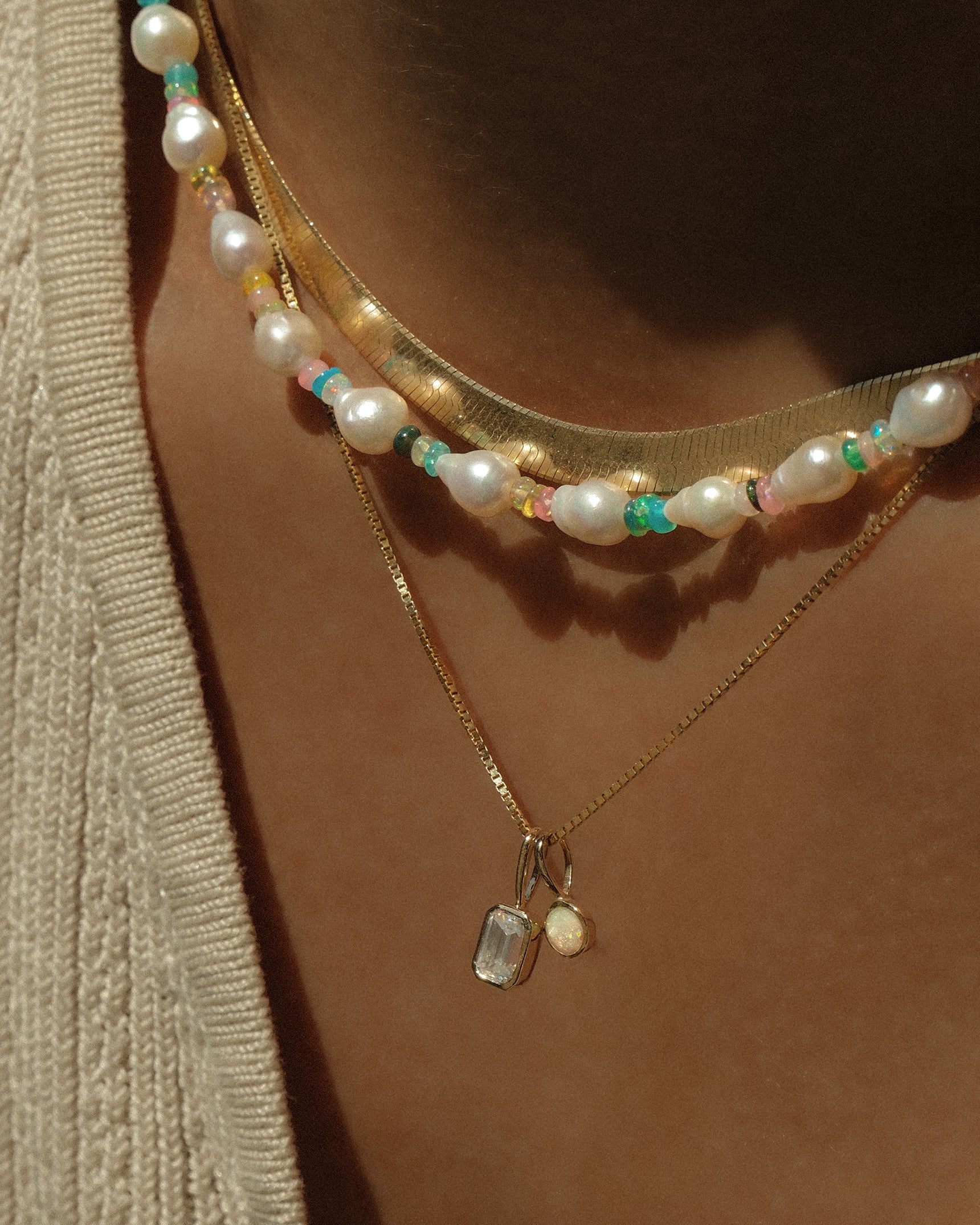 Round Bezel Pendant