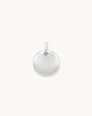 Round Pavé Pendant