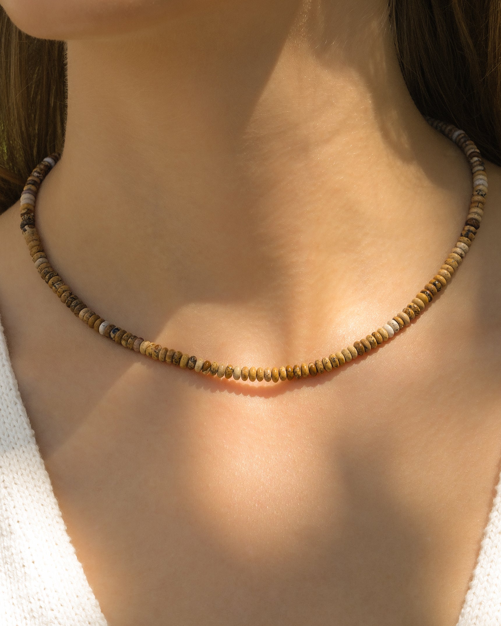 Sahara Agate Gemstone Necklace