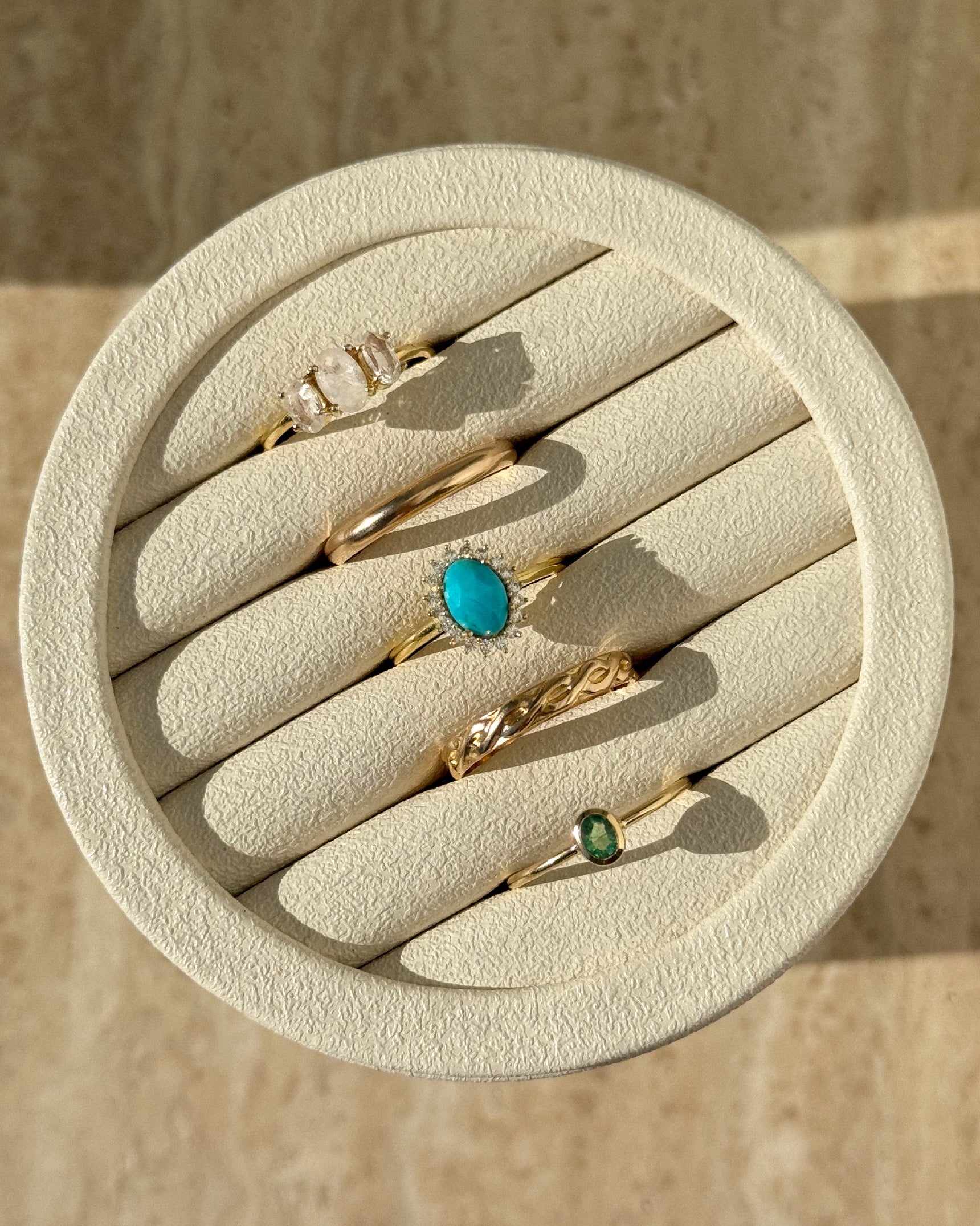 14K Gold Filled【leah alexandra】MAXIME RING★重ね付けに Maxime Ring | Goldfill