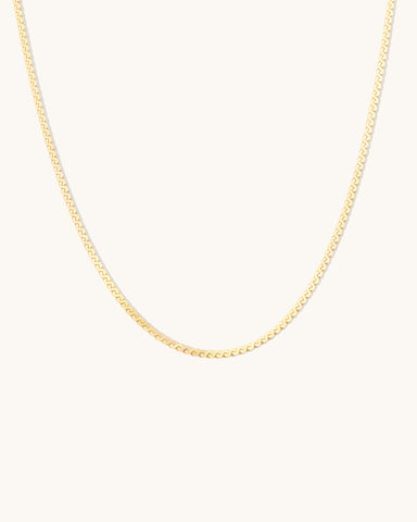 Serpentine Chain Necklace