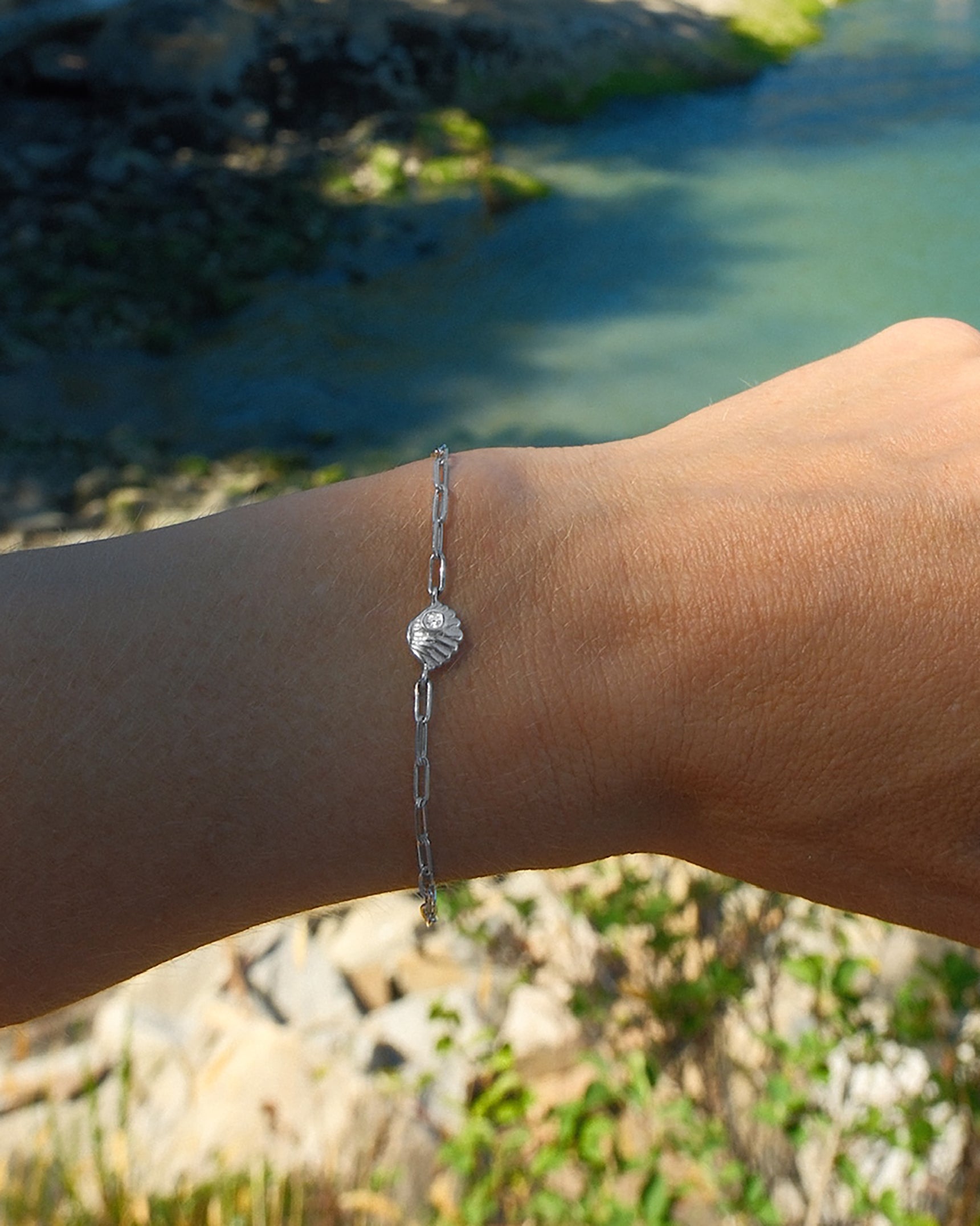 Shell Connector Bracelet