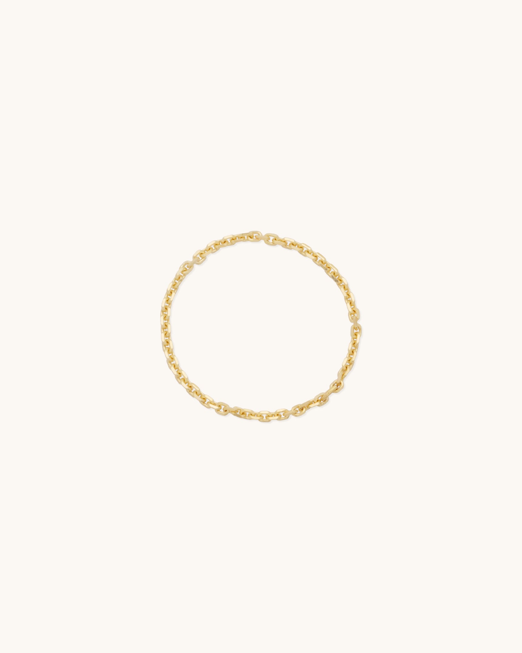 Silken Rolo Chain Ring