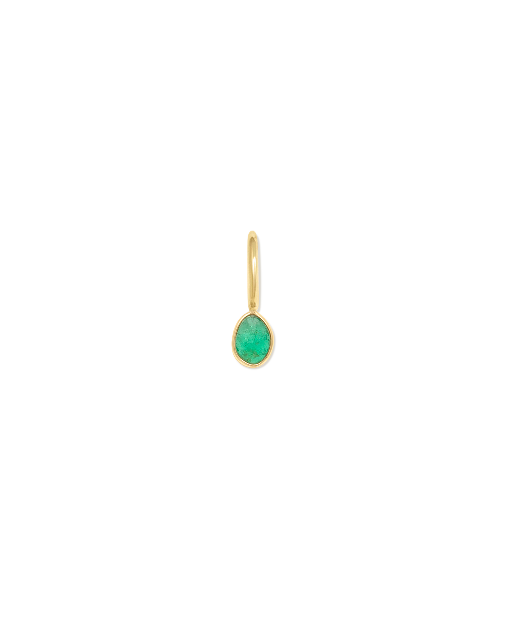 Sofia Slice Emerald Pendant