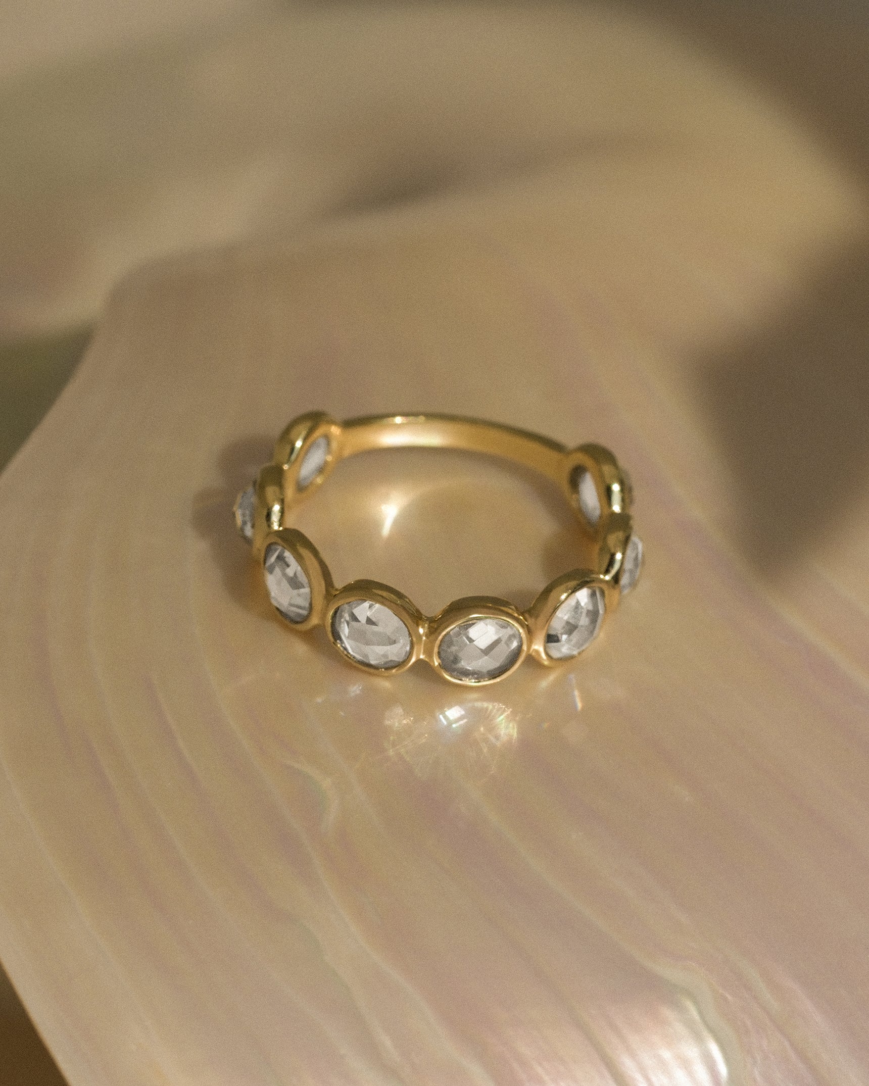 Sola Moissanite Ring