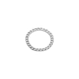 Cubano Chain Ring | Silver