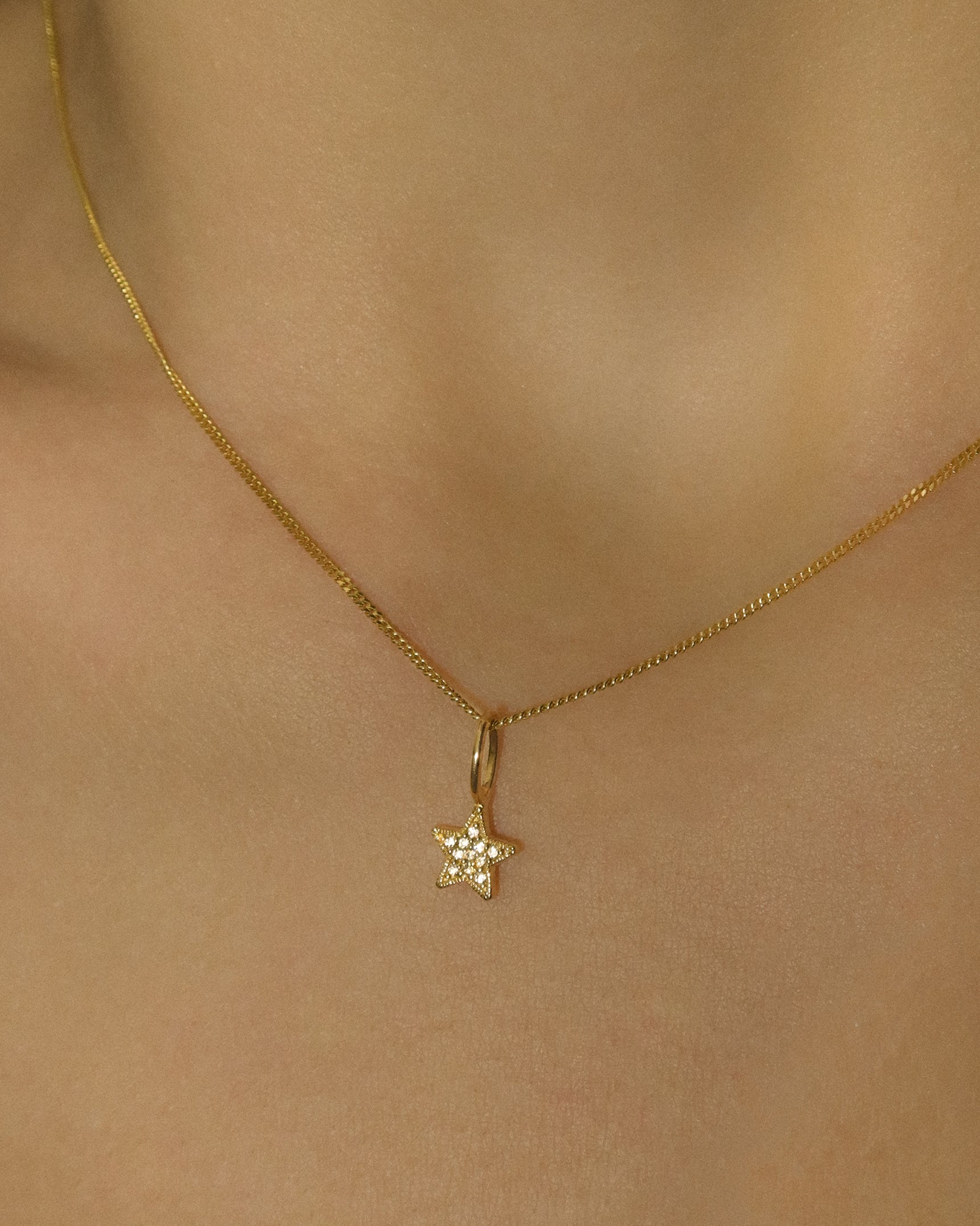 Star Pavé Pendant