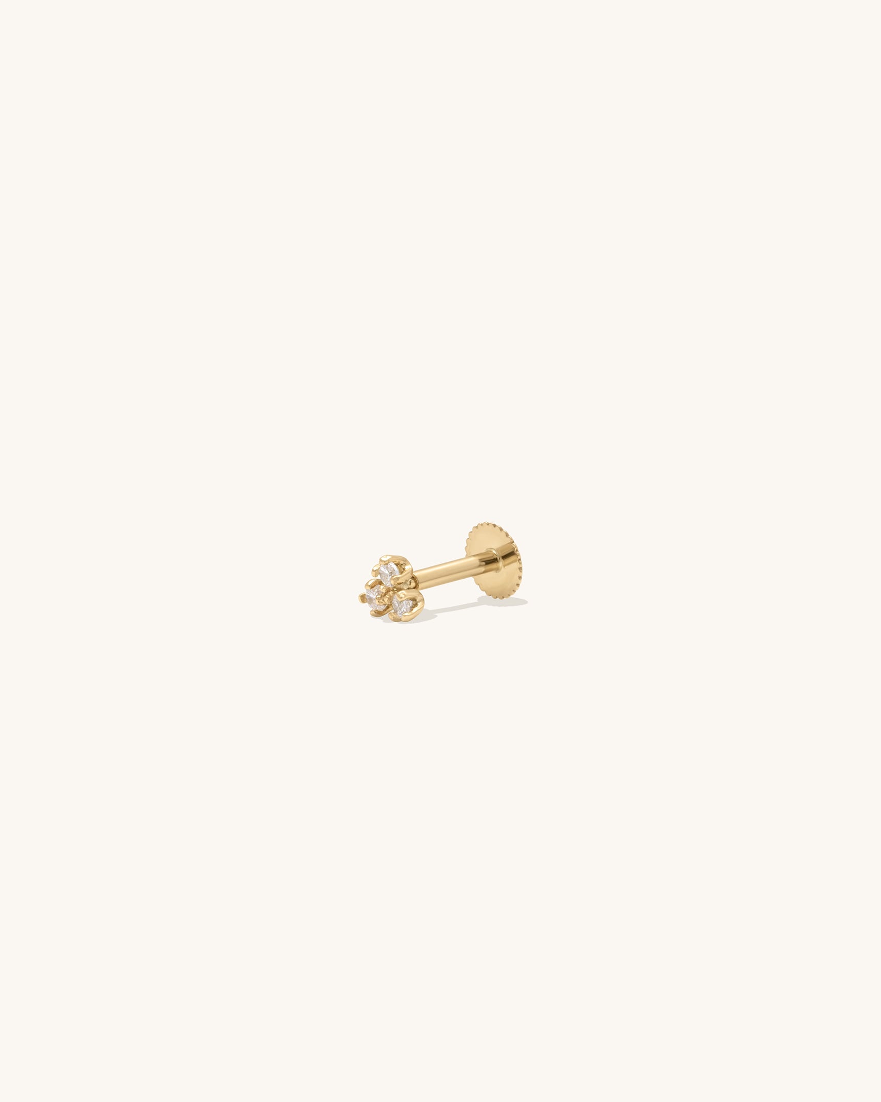 Tiny Trio Flatback Stud