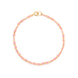 Candy Chain Bracelet | Pink U-Link & Goldfill