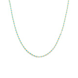 Candy Chain Necklace | Turquoise U-Link & Goldfill