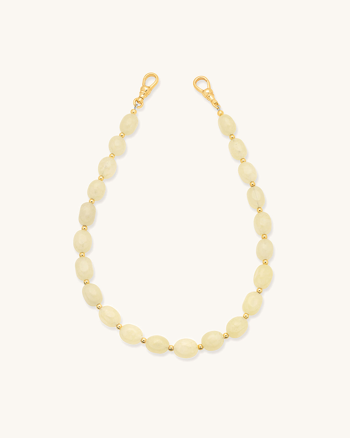 Yellow Jade Pebble Phone Wristlet