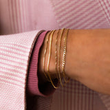 Bold Box Chain Bracelet | Solid 14k Gold