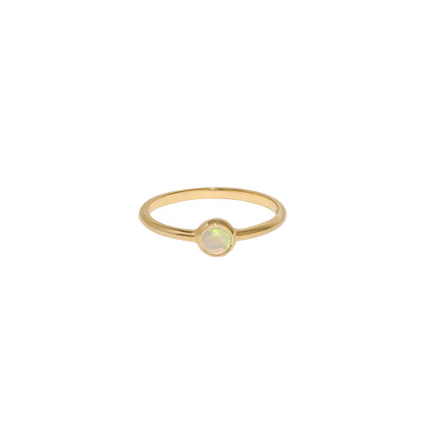 Cabochon Ring | 10k Gold & Opal
