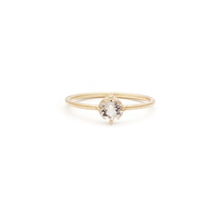 Compass Ring | 14k Gold & Morganite