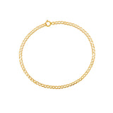 Cubano Chain Bracelet | Solid 14k Gold