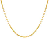 Cubano Chain Necklace | Solid 14k Gold