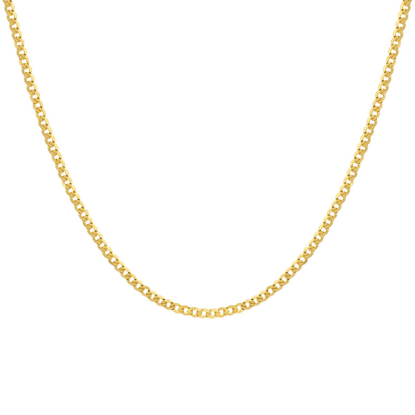 Cubano Chain Necklace | Solid 14k Gold