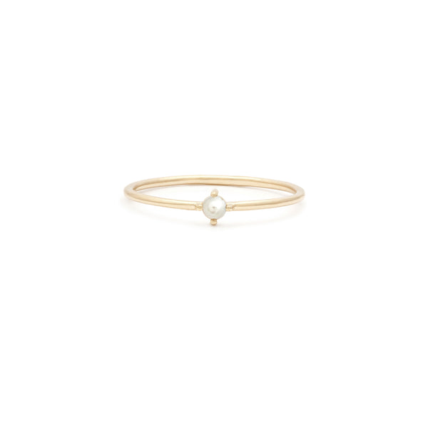 Element Ring | 14k Gold & Pearl