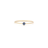 Element Ring | 14k Gold & Sapphire