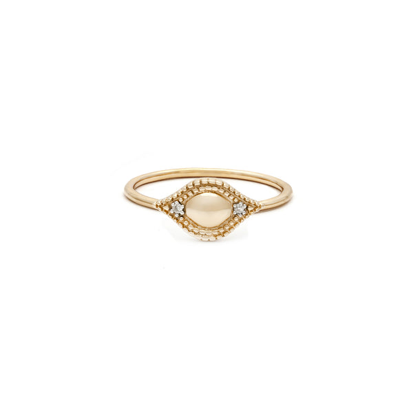 Vestige Ring | 14k Gold & Diamond