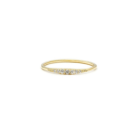 Era Ring | 14k Gold & Diamond