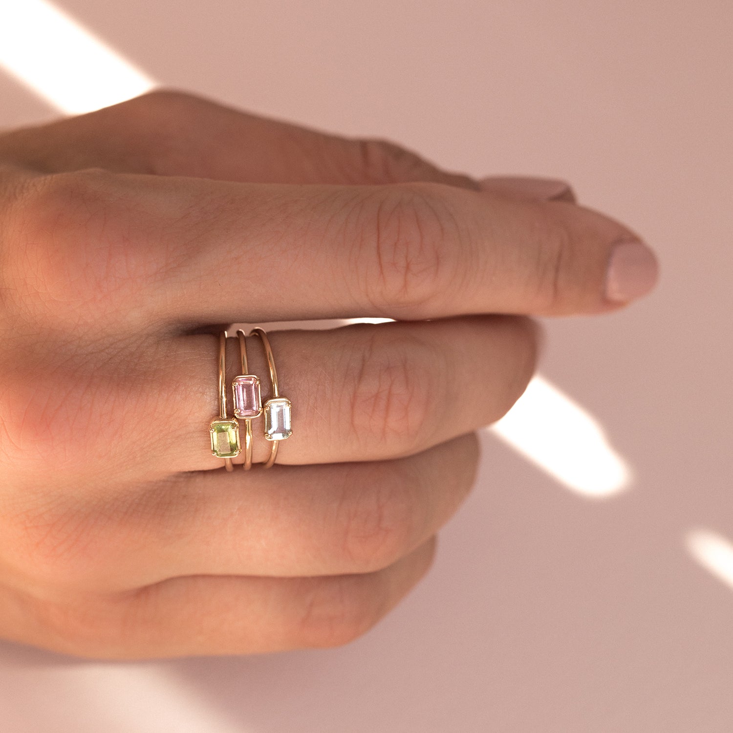 Esmé Green Tourmaline 14K Ring