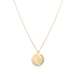 leah alexandra gold coin necklace eclipse necklace