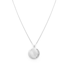 Eclipse Necklace | Silver