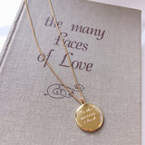 Eclipse Necklace | Gold