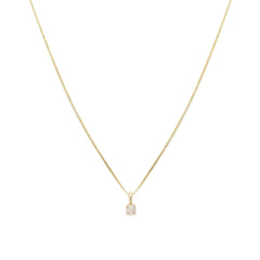 Element Necklace | 14k Gold & Opal