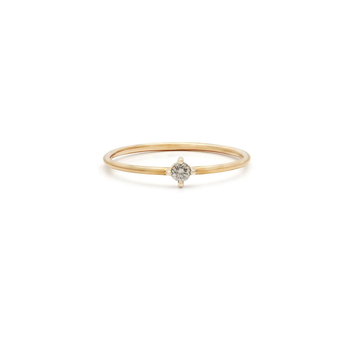 Element Ring 14k Gold Diamond