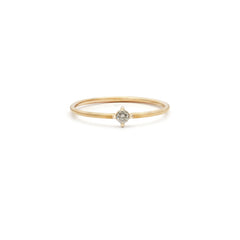 Element Ring | 14k Gold & Diamond