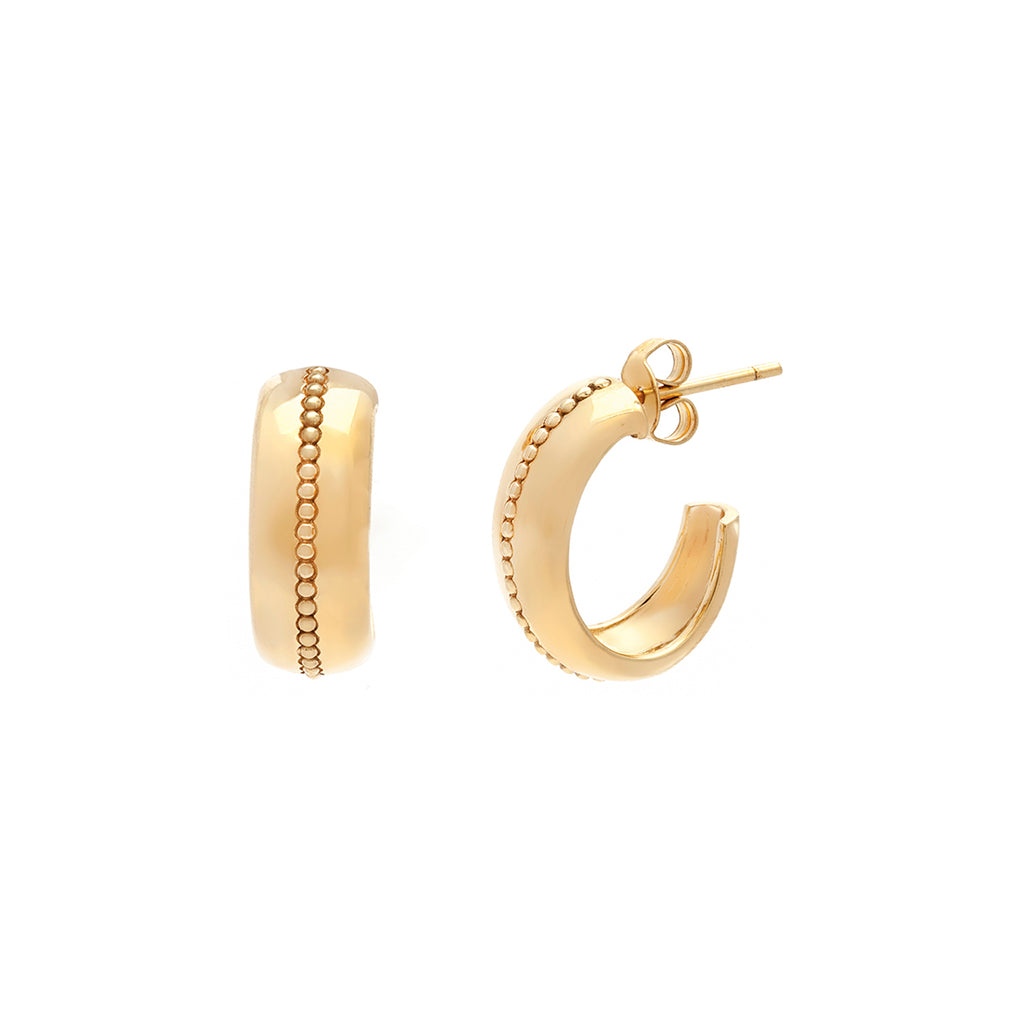 Roma Hoops | Gold