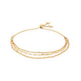 Shimmer Bolo Bracelet | 10K Gold