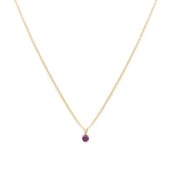 Garnet on sale birthstone necklaces