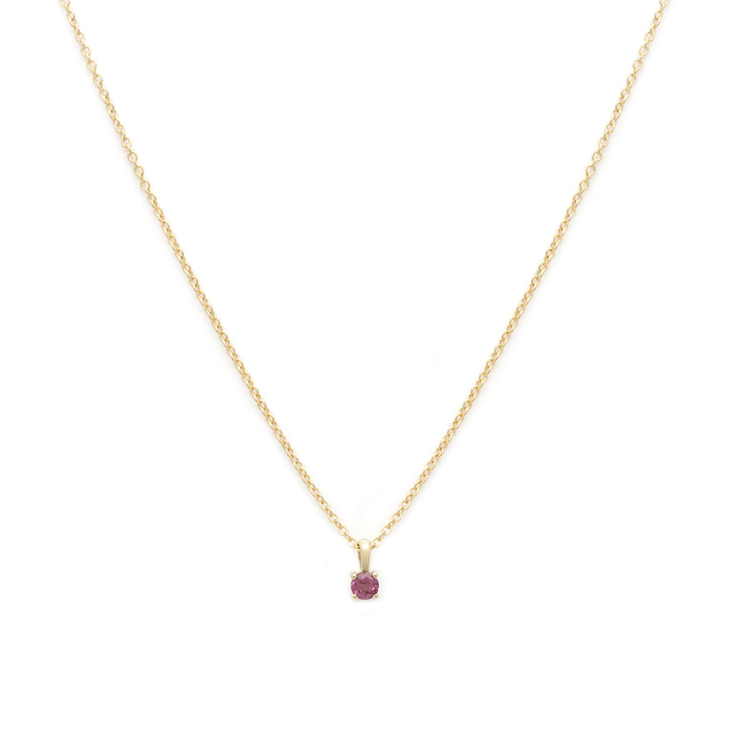 Birthstone Charm Necklace // Mothers Necklace – A Rolling Stone Jewels