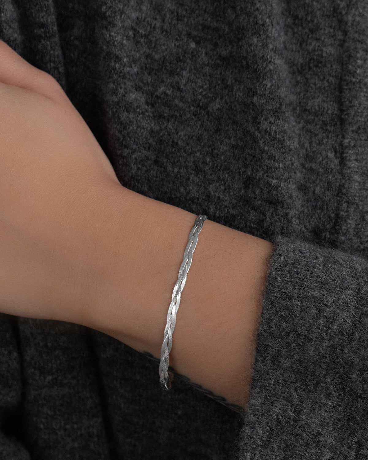 Braided Herringbone Bracelet