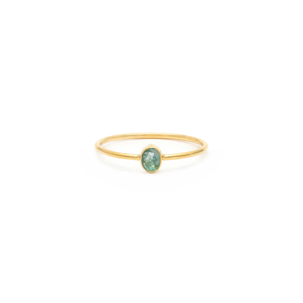 Emerald Slice Ring