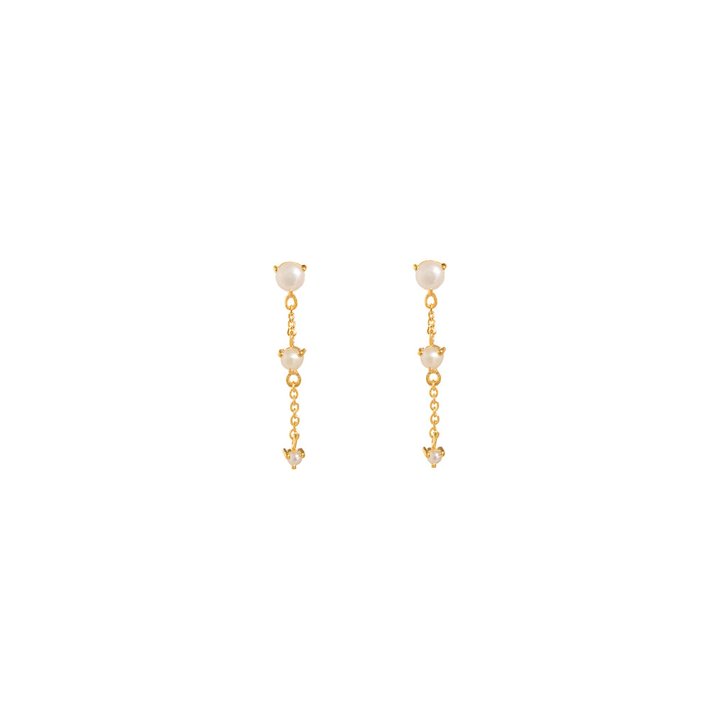 Melody Studs | Pearl