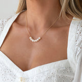 Mini Mer Necklace | Pearl