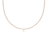 Minori Necklace | 14K Gold, Pearl & Diamond