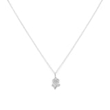 Rose Necklace | Silver