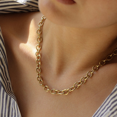 Shay Necklace | Gold