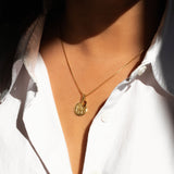 Small Gem Charm | Faceted Amber Tourmaline