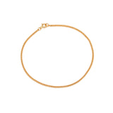 Curb Chain Bracelet | Solid 14k Gold