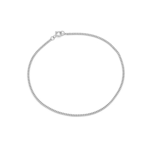 Curb Chain Bracelet | Silver
